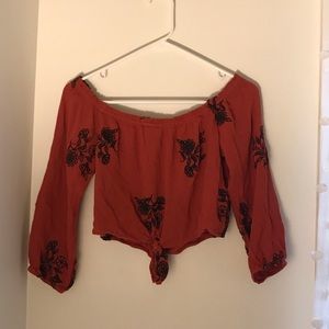 PacSun off the shoulder top